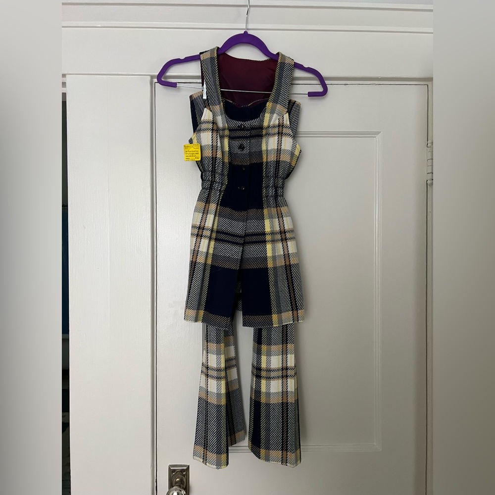 * VINTAGE * Plaid Pandora Set 🔷⭐️